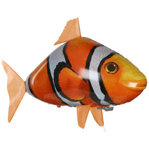 Télécommande Requin Jouet Air De Natation Poissons Infrarouge Flying RC Avions Ballons