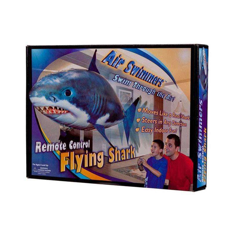 Télécommande Requin Jouet Air De Natation Poissons Infrarouge Flying RC Avions Ballons